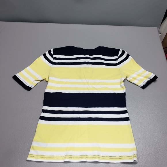 3/$15 Chaps striped tshirt size small petite - Picture 7 of 8